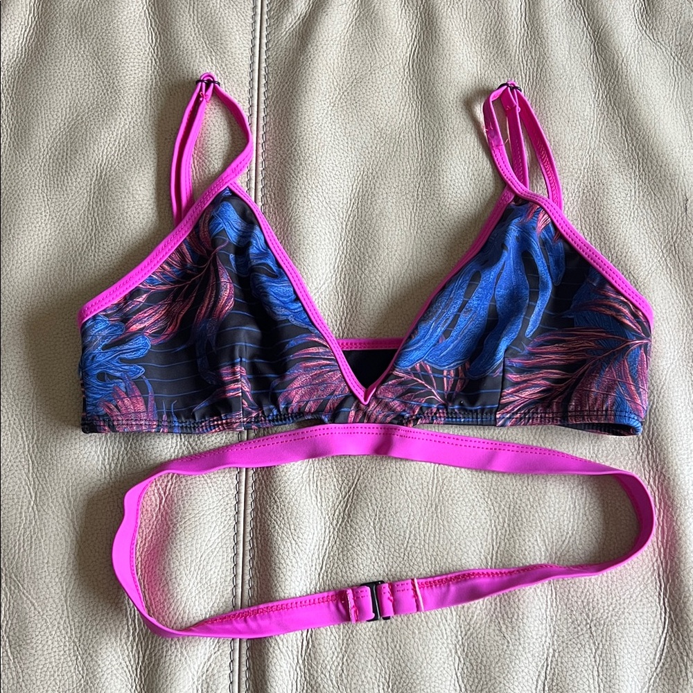 hurley swim bikini top